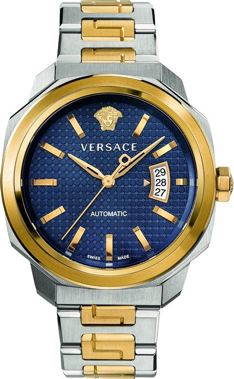 mens versace dylos watch|Versace Men's 'Dylos' Automatic Stainless Steel Casual Watch, .